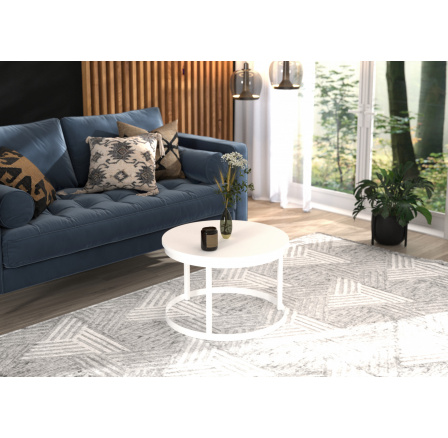 Konferenční stolek RINEN Bílý+Bílý Konferenční stolek RINEN Bílý+Bílý