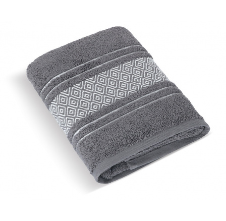 Froté osuška Mozaika 70x140cm 550g tmavě šedá Froté osuška Mozaika 70x140cm 550g tmavě šedá