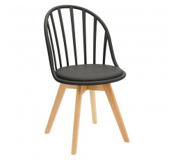 Židle Sirena černá