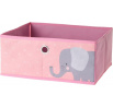 Dětská skříňka Oland s 2 zásuvkami růžová