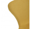 Jídelní židle, žlutá, látka, CT-S8010 YEL2