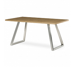 Jídelní stůl 160x90cm, dýha, dub, HT-W1515 OAK
