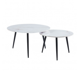 Lavice bílý mramor 80 + 60 L9-FX D