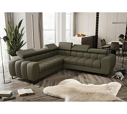Rohová sedací souprava ASPEN MAX 260x260 cm přírodní kůže - levá, přírodní kůže - volitelná barva