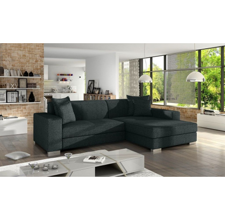 Rohová sedací souprava Mexicana P černá Rohová sedací souprava Mexicana P černá