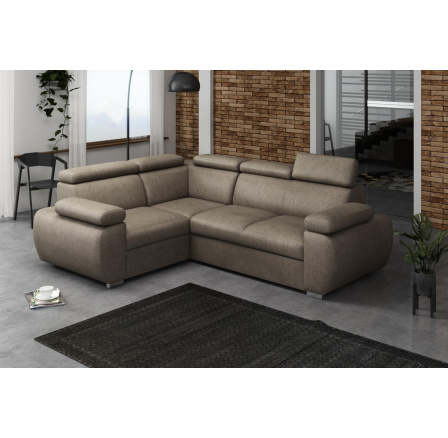 Rohová sedací souprava Bodie L - světle béžová