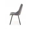 Jídelní židle K450, šedý Velvet
