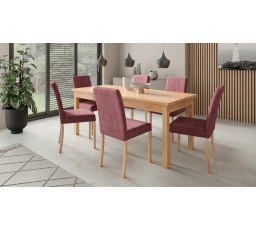 Sada stolu s židlemi RODOS 81 Craft Gold