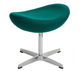 Podnožka Vejce tmavě zelený kašmír 45 Premium