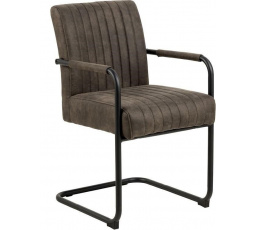 Křeslo s područkami Adele antracitové