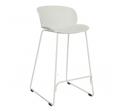 Barová židle Vivia 66 cm bílá