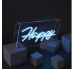 Lampička Happy Neon LED