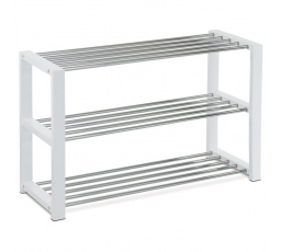 Botník, masiv, bílá, 83168-12 WT