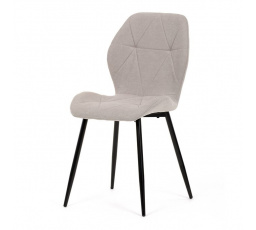 Jídelní židle, hnědá, látka, CT-285 LAN2