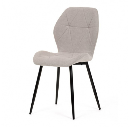 Jídelní židle, hnědá, látka, CT-285 LAN2