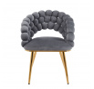 Židle velvet šedá K20-FXJG G