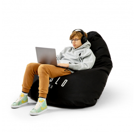 Herní sedací vak , černý