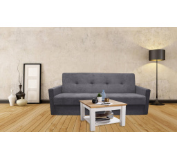 Pohovka Majka zvýšená šedá bok 10 cm