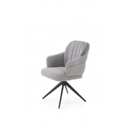 Jídelní otočná židle K570, Šedá Jídelní otočná židle K570, Šedá