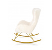 Houpací křeslo LIBERTO, krémové