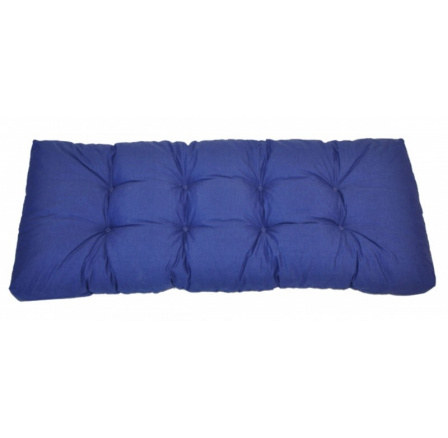 Opěradlový polstr na paletu 120x50 modrý melír