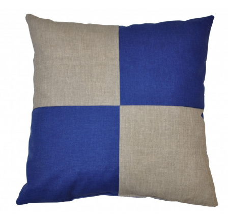 Veselý polštářek - béžová/modrá Veselý polštářek - béžová/modrá