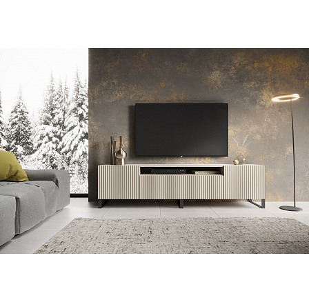 TV skříňka NOEMI Stojící Kašmír+Kašmír