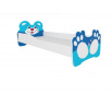 Postel s matrací BEAR BLUE 140x70 Modrá