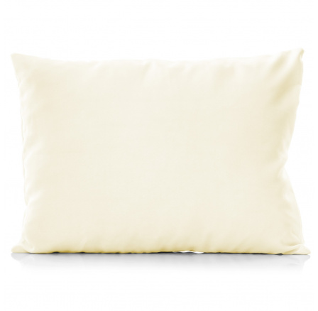 Bavlněný povlak na relaxační polštář smetanový 45x120