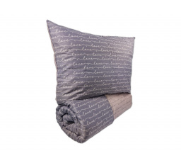 Prodloužené povlečení Satén 140x220, 70x90cm Love