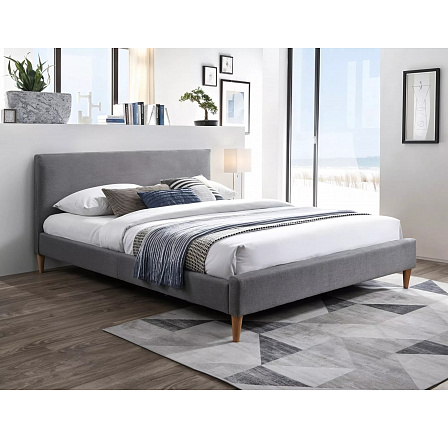 Postel ACOMA 160, Šedá / Dub 23