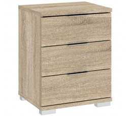 Komoda PRAHA 3S, Dub Sonoma