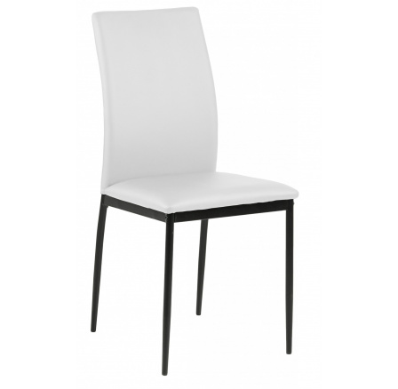 Židle Demina bílá PU Židle Demina bílá PU