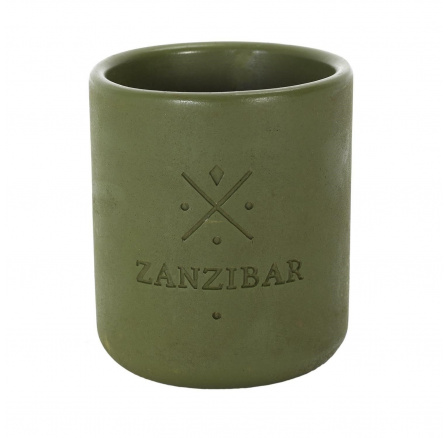 Svíčka Earth Zanzibar zelená Svíčka Earth Zanzibar zelená