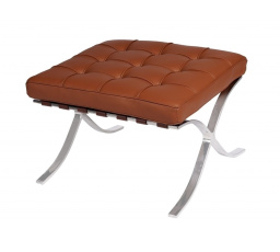 Podnožka BA1 světle hnědá přírodní kůže