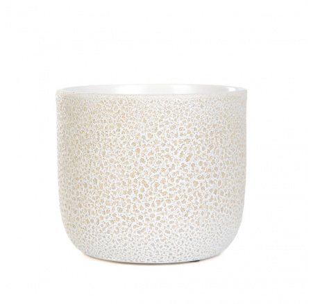 Kryt na květináč TROVE texturovaný 13x13x11.5 cm 885810