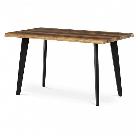 Jídelní stůl 130x80cm, mdf, old wood, HT-F4413 OLW