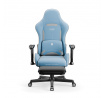 Herní křeslo látkové Starter světle modré