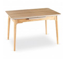 Stůl SAMER Rozkládací Keramický 138-178 cm Dub