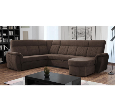 Sedací souprava Billy U uni hnědá Sedací souprava Billy U uni hnědá