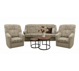 Sedací souprava Panda 3+1+1 Rosita 104/koo béžová