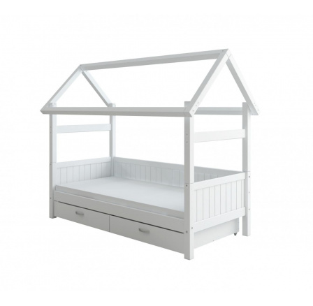 Postel domeček/rám s úl. prost. Romantic 449 bílá