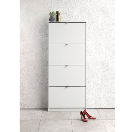 Botník FLAP 003 4KL, Bílý Botník FLAP 003 4KL, Bílý