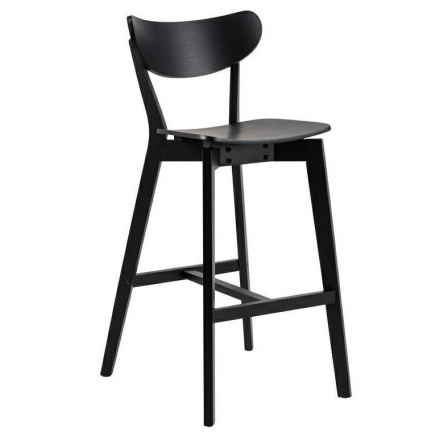 Černá barová židle Roxby
