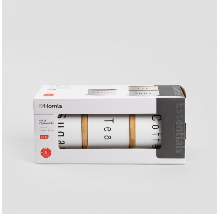 Sada nádob DEROS na kávu, čaj, cukr 732522