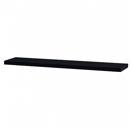 Polička, mdf, černá, P-002 BK