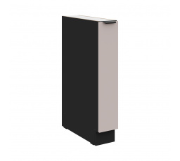 Dolní skřínka ARONA - 15 D CARGO BB, Černá mat/Kašmír