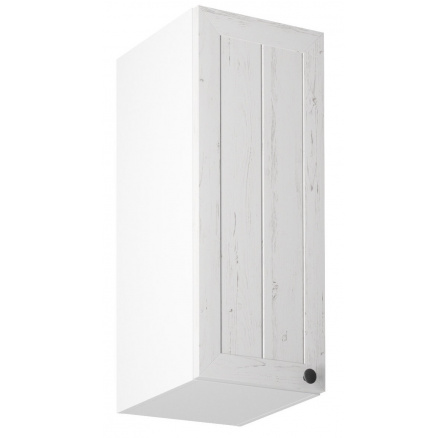 Kuchyňská horní skřínka PROWANSJA G30 - Levá, Bílá/Borovice Andersen