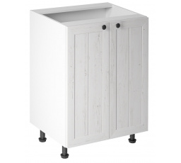 Kuchyňská dolní skřínka PROWANSJA D60, Bílá/Borovice Andersen