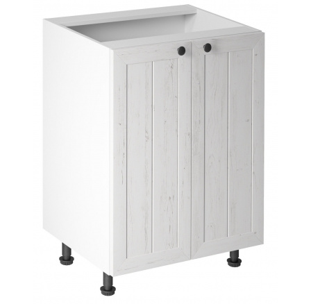 Kuchyňská dolní skřínka PROWANSJA D60, Bílá/Borovice Andersen Kuchyňská dolní skřínka PROWANSJA D60, Bílá/Borovice Andersen